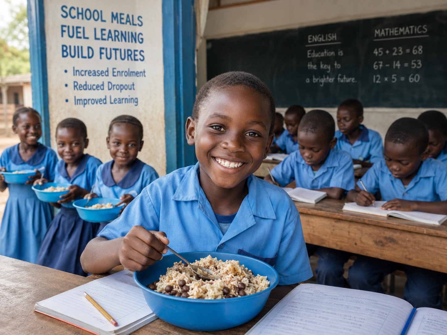 How School Feeding Programmes Can Increase Enrolment, Reduce Dropout and Improve Learning Outcomes in Primary Schools